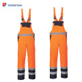 Trajes ajustables de la alta visibilidad de las batas de la seguridad Mens EN471 con las cintas reflexivas y los bolsillos